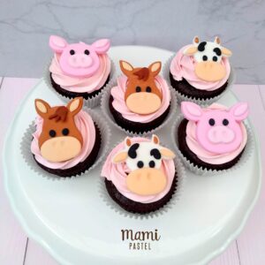 Cupcakes Animales Granja